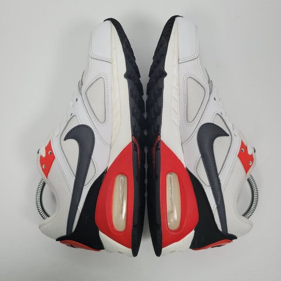 Nike Air Max IVO Men's White Red Running Shoes CD1540-100 US Size 7.5 - Picture 6 of 8